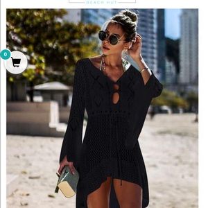 Boho Beach Hut bathing suit cover up